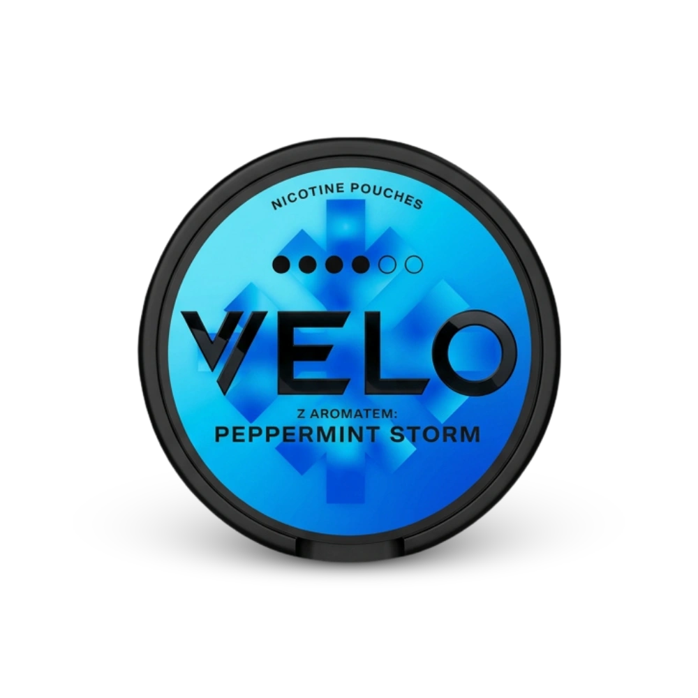 VELO Peppermint Storm – limenka nikotinskih jastučića