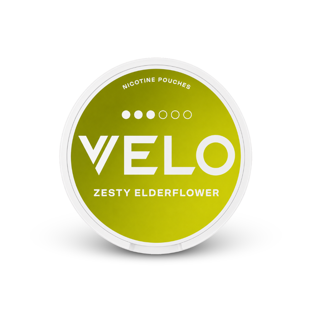 VELO Zesty Elderflower – limenka nikotinskih jastučića