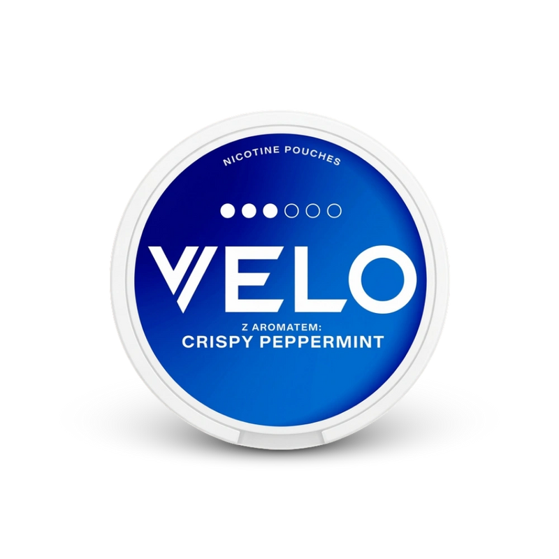 Velo Crispy Peppermint – kutija nikotinskih vrećica