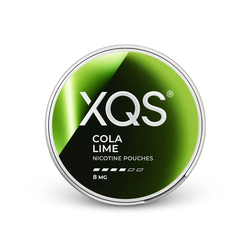 XQS Cola Lime 8mg – limenka nikotinskih jastučića