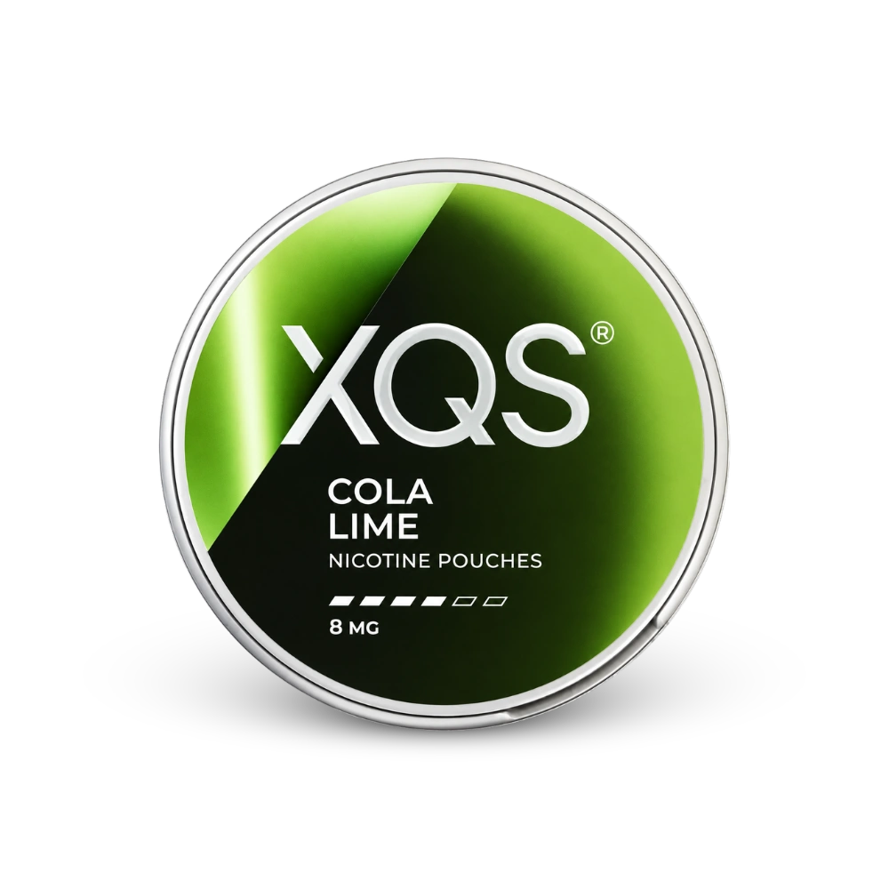 XQS Cola Lime 8mg – limenka nikotinskih jastučića