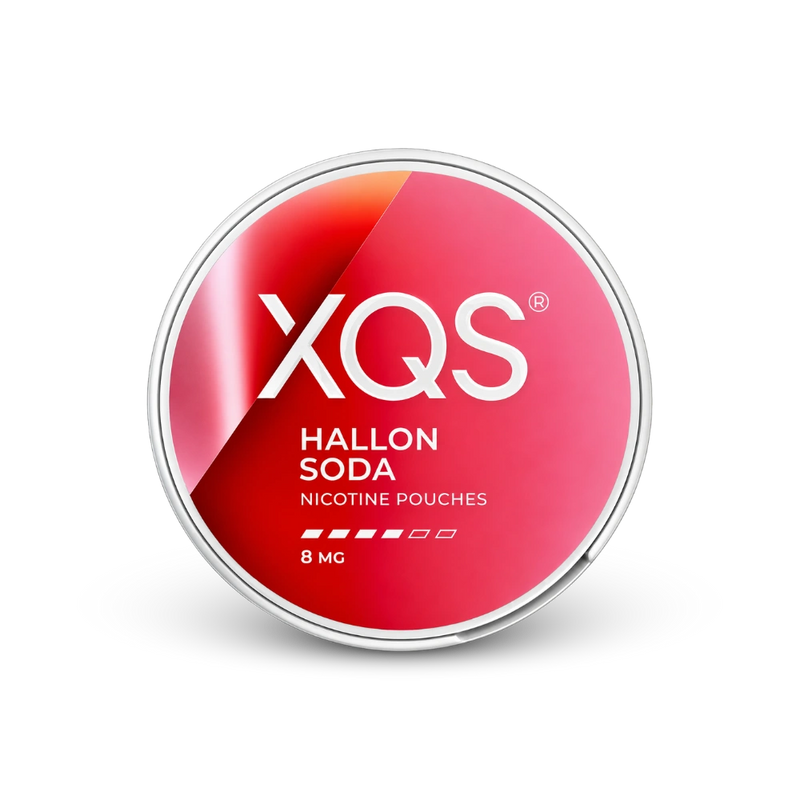 XQS Hallonsoda Strong – limenka nikotinskih vrećica