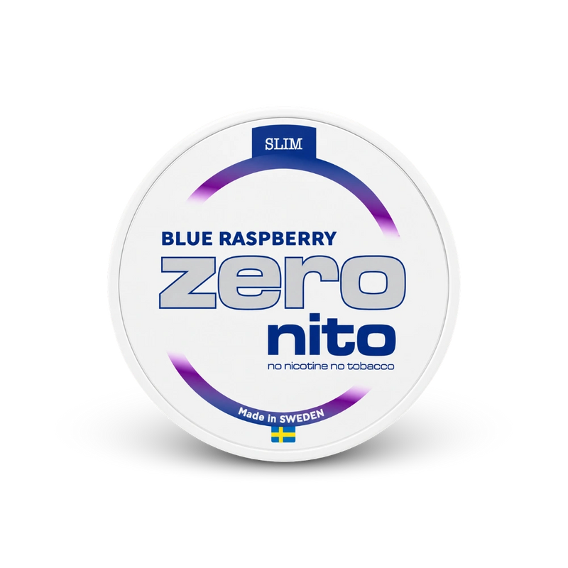 Zeronito Blue Raspberry Slim – limenka nikotinskih jastučića