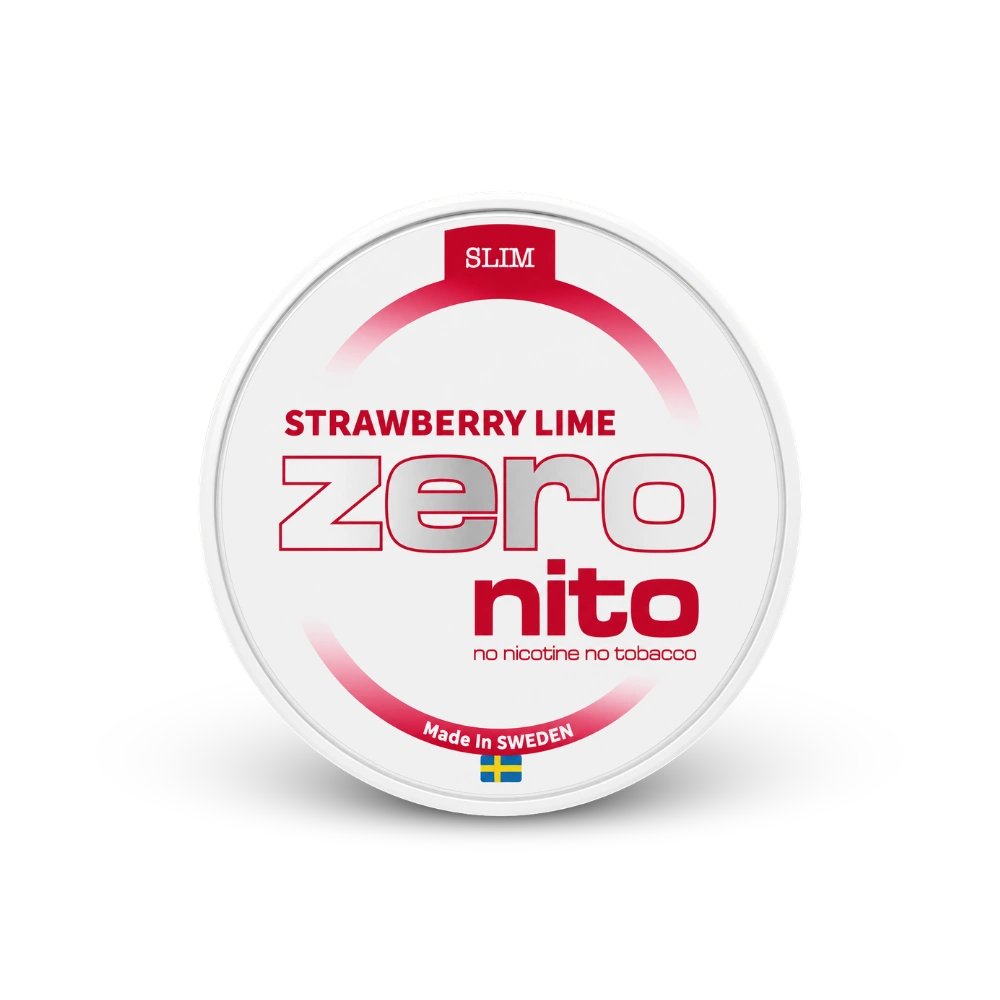Zeronito Strawberry Lime Slim – limenka nikotin jastučića