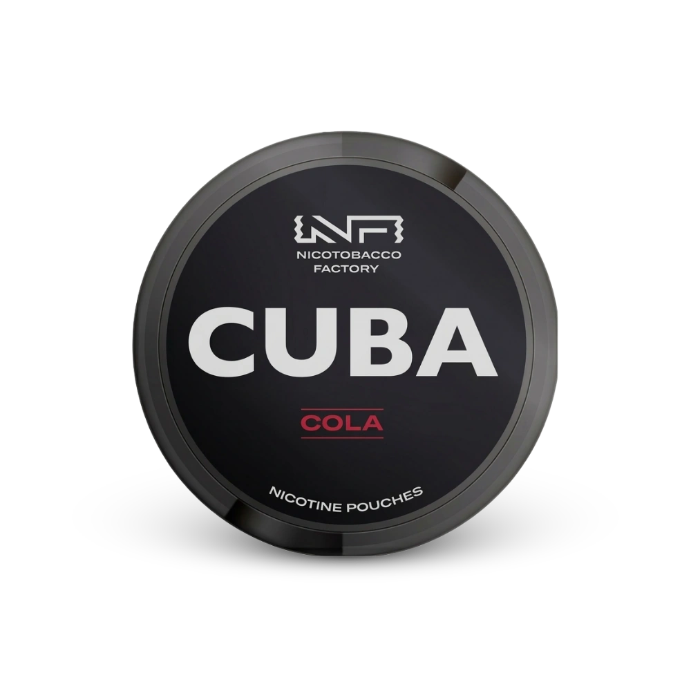 Cuba Black Cola – limenka nikotinskih jastučića
