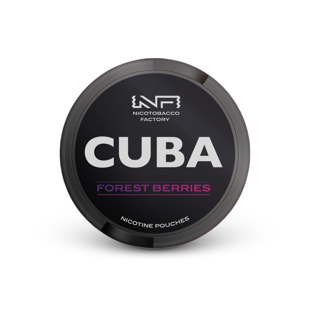 Cuba Black Forest Berries – limenka nikotinskih jastučića