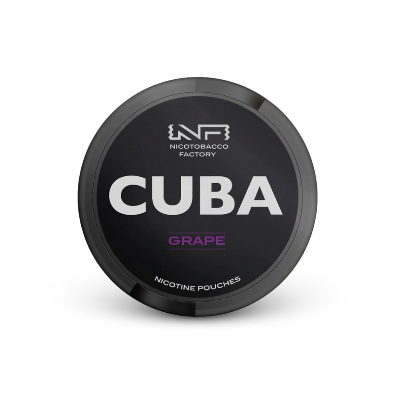 Cuba Black Grape – limenka nikotinskih jastučića