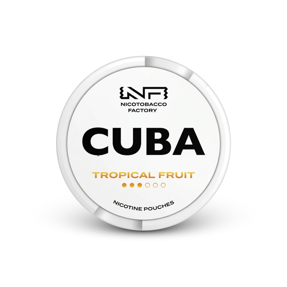Cuba White Tropical Fruit – limenka nikotinskih kesica