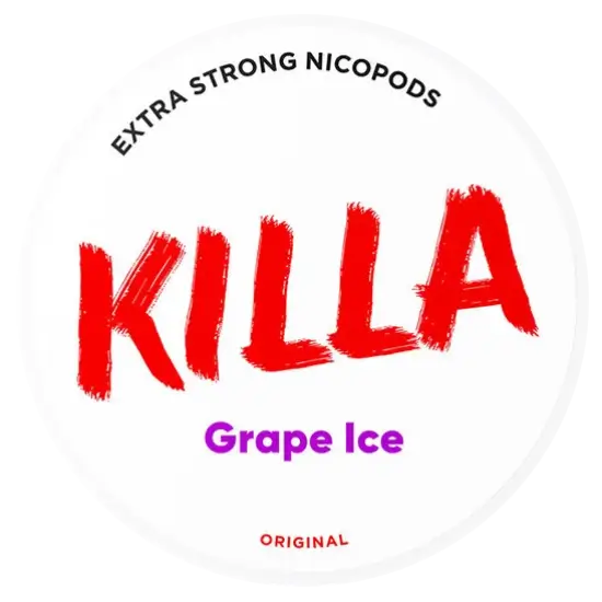 KILLA Grape Ice – kutija s nikotinskim vrećicama