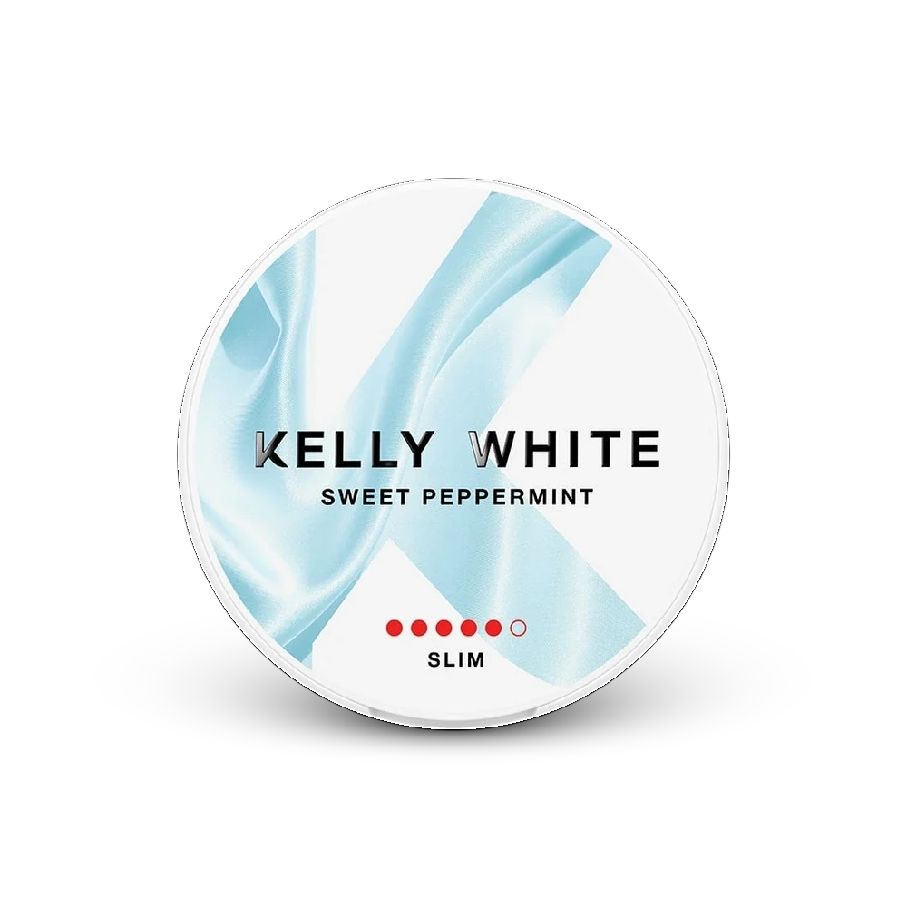Kelly White Sweet Peppermint Slim Extra Strong