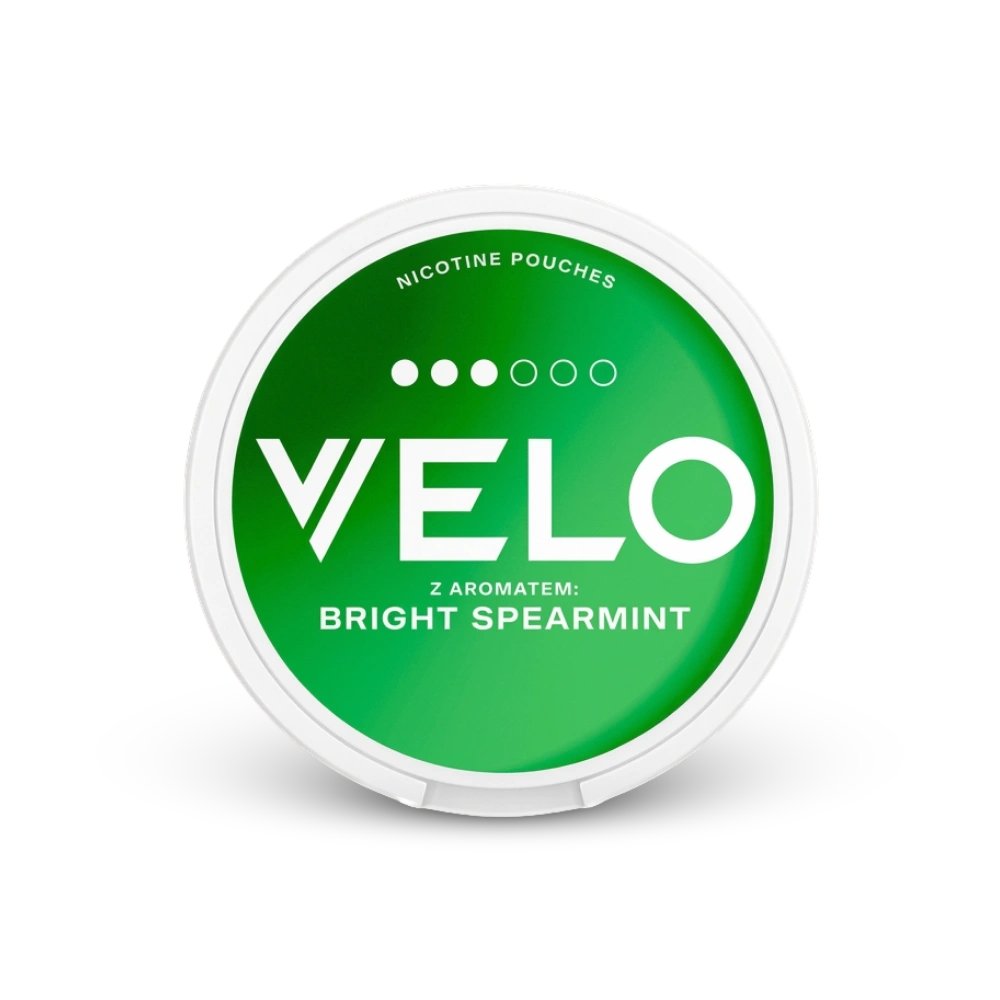 Velo Bright Spearmint – limenka nikotinskih vrećica