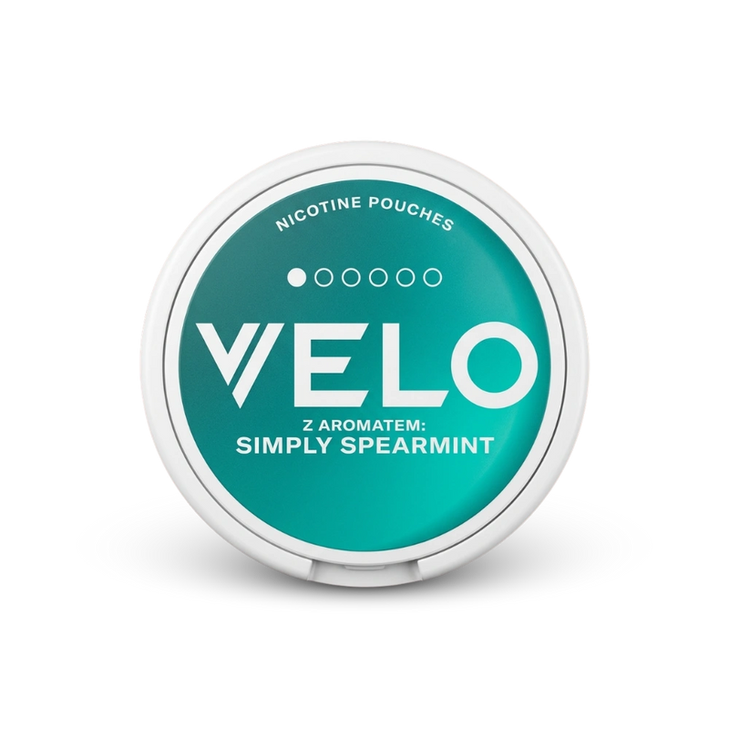 VELO Simply Spearmint – kutija nikotinskih jastučića