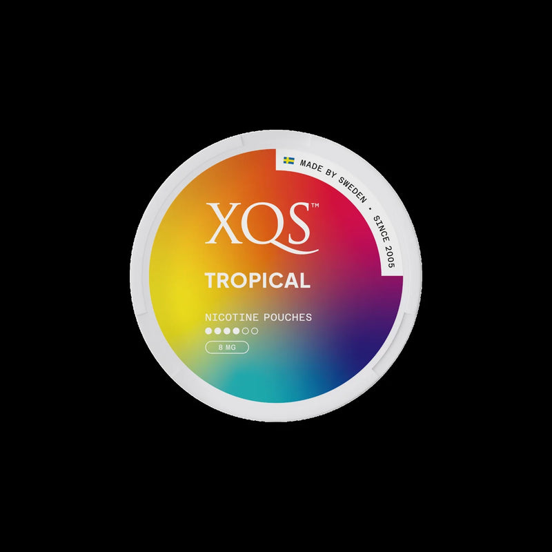 XQS TROPICAL nicotine pouches can