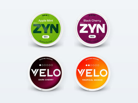 ZYN vs VELO: razlike u jačini, formatu i okusu