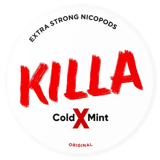 KILLA Cold X Mint – limenka nikotinskih jastučića