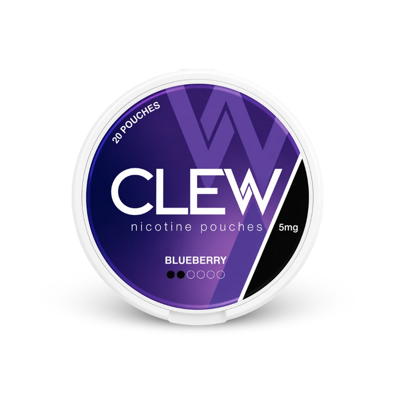 CLEW Borovnica 5mg – limenka nicotinskih jastučića