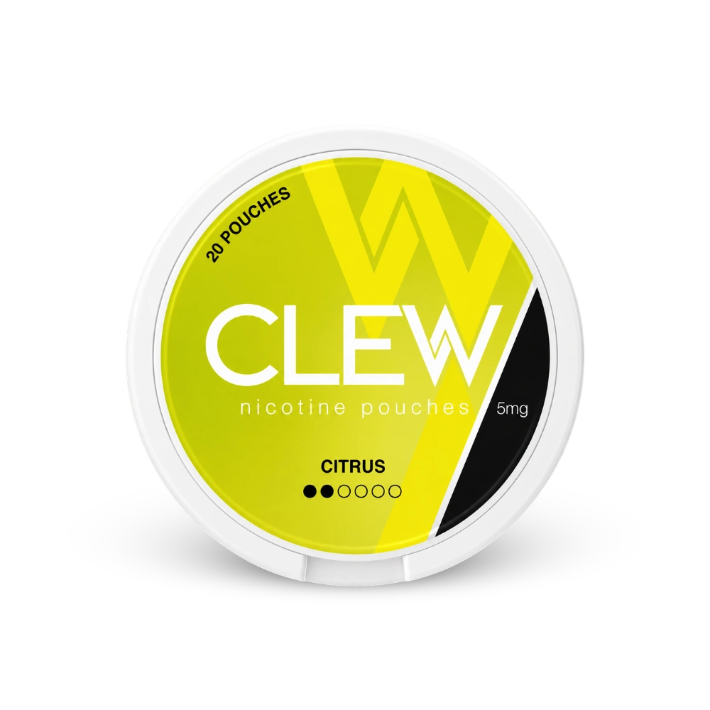 CLEW Citrus 5mg – limenka nikotinskih jastučića