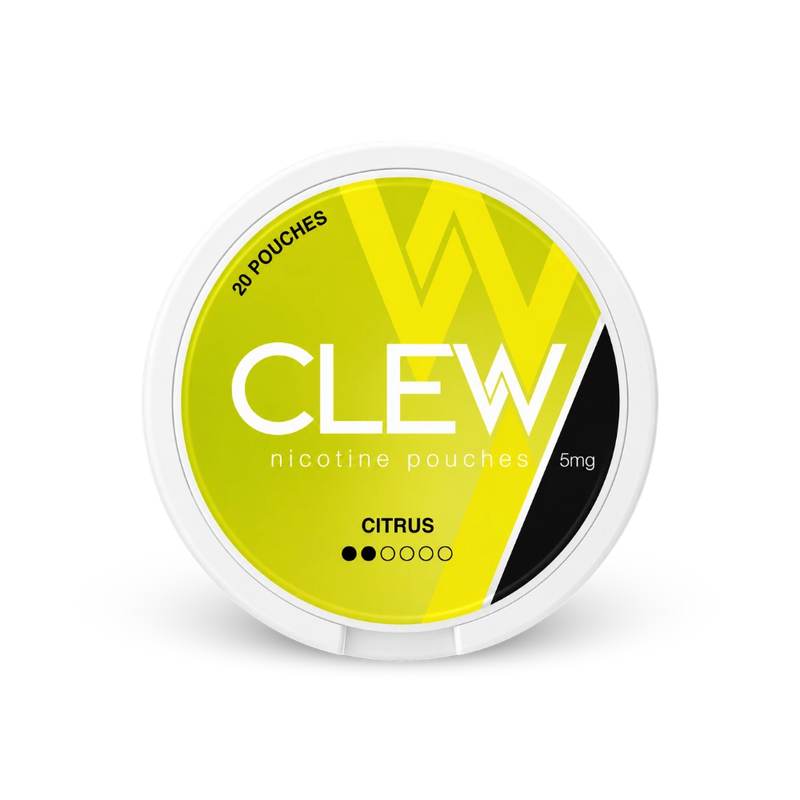 CLEW Citrus 5mg – limenka nikotinskih jastučića