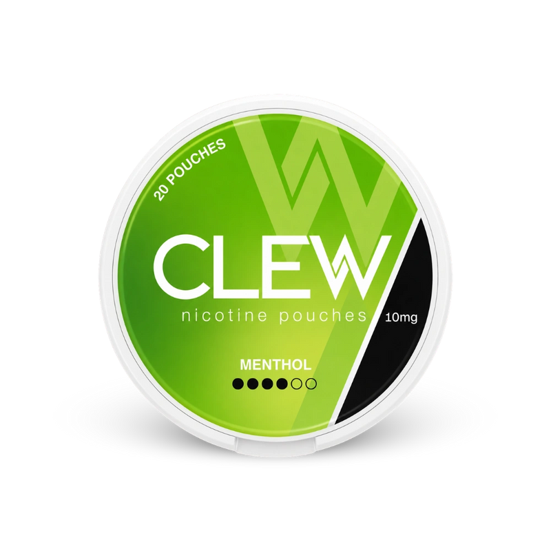 CLEW Menthol 10mg – limenka nikotinskih vrećica