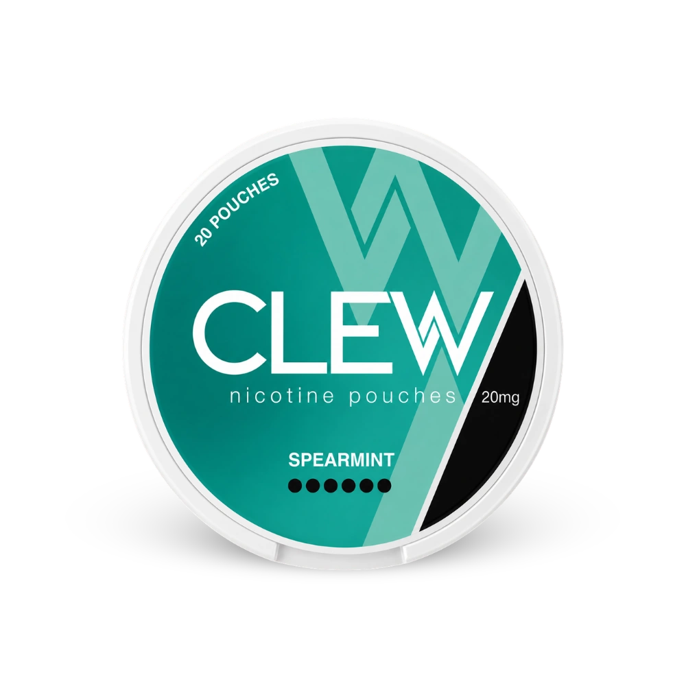 CLEW Spearmint 20mg – limenka nikotinskih kesica