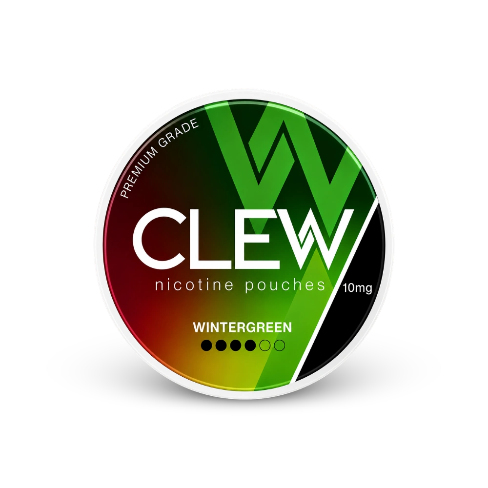 CLEW Wintergreen 10mg – limenka nikotinskih jastučića