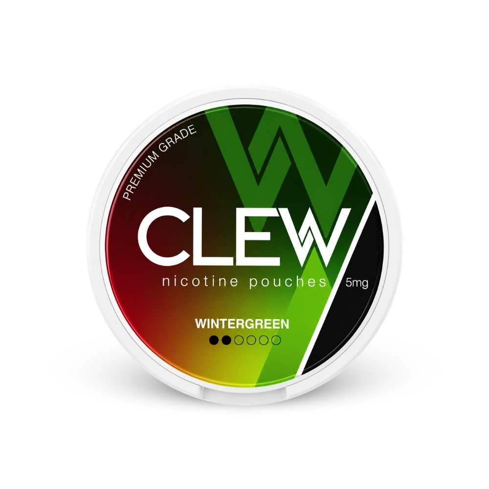CLEW Wintergreen 5mg – limenka nikotinskih kesica