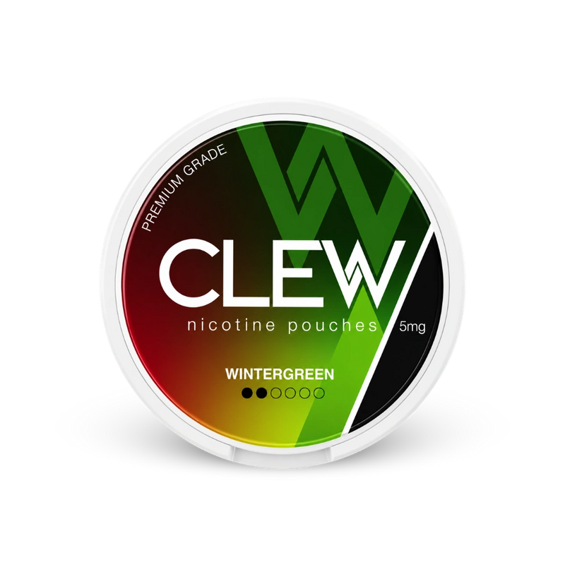 CLEW Wintergreen 5mg – limenka nikotinskih kesica