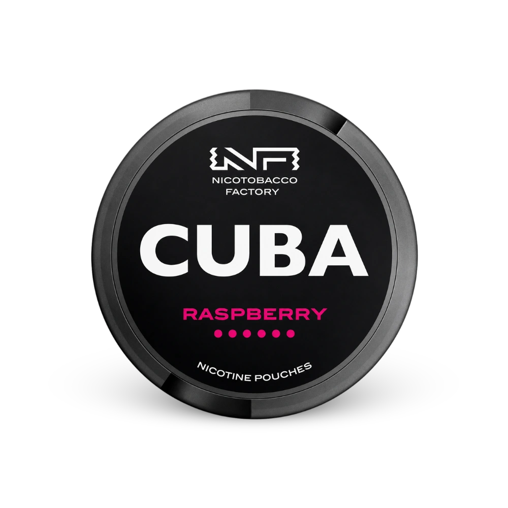 CUBA Black Raspberry – kutija vrećica nikotina