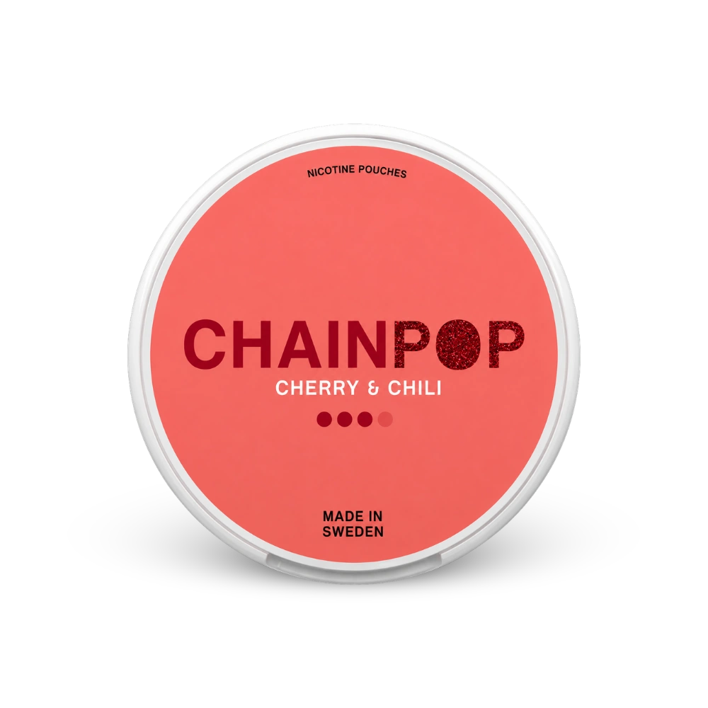 Chainpop Cherry & Chili – limenka nikotinskih kesica
