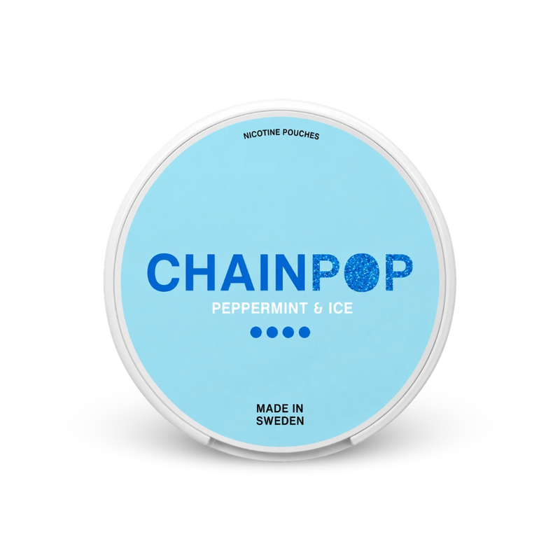 Chainpop Peppermint & Ice – limenka nikotinskih jastučića