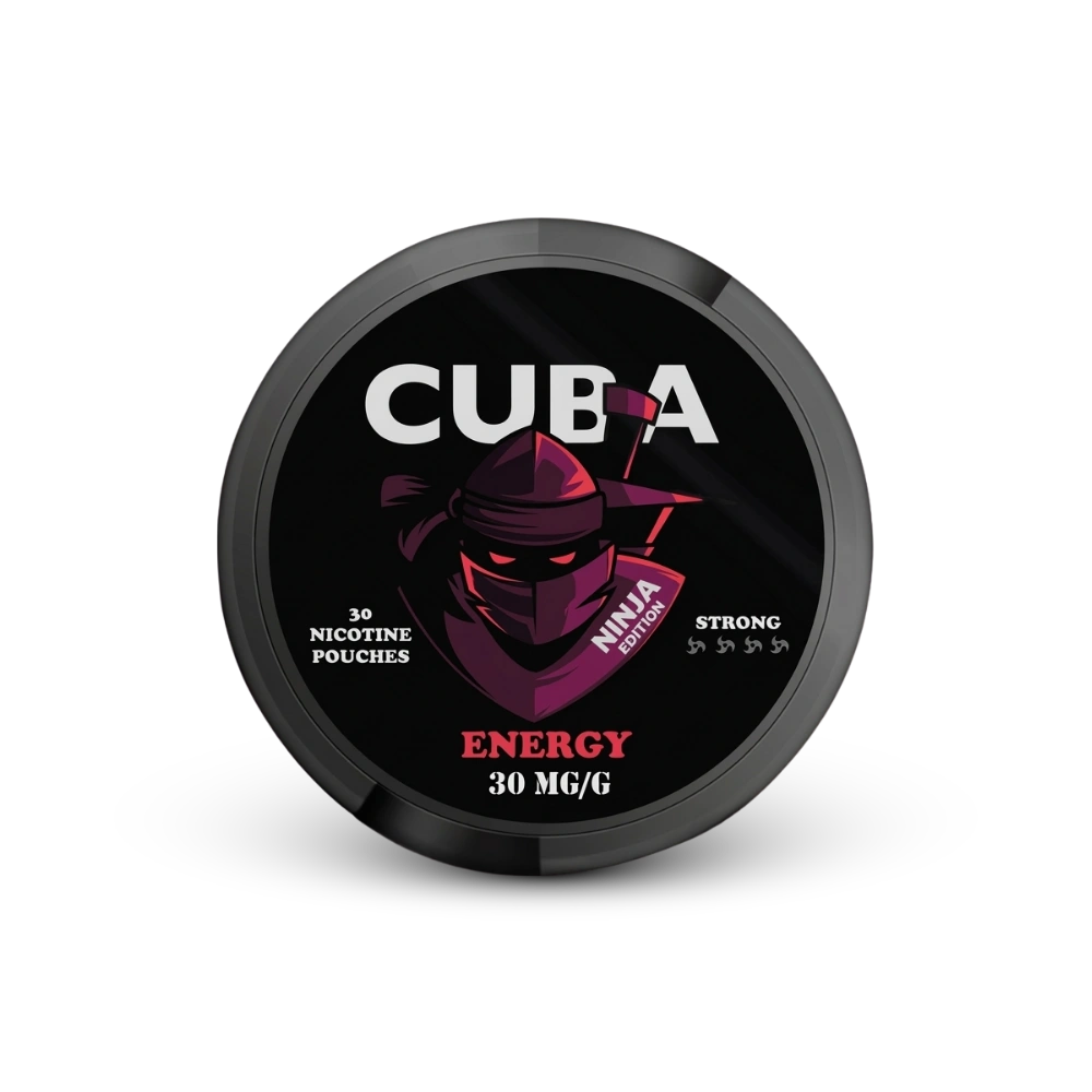 Cuba Ninja Energy – limenka nikotinskih vrećica