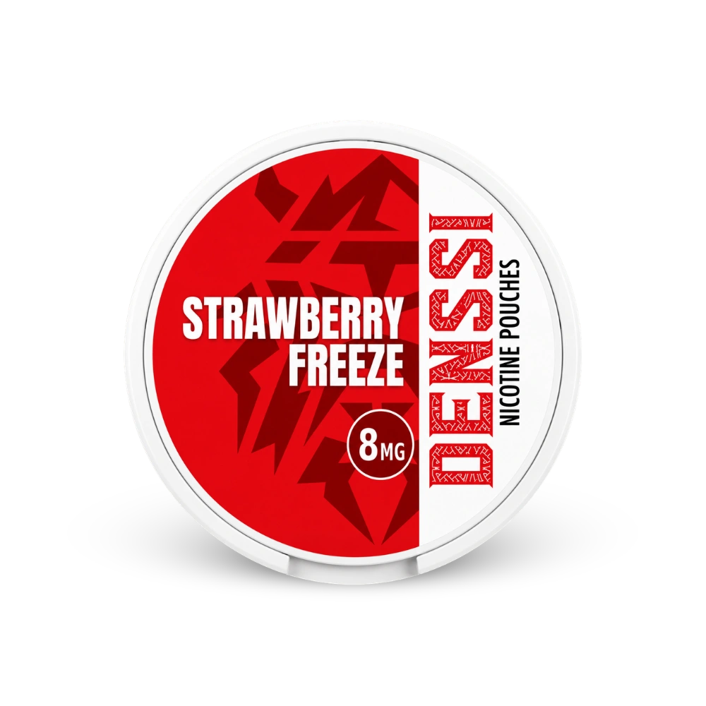 Denssi Strawberry Freeze 8mg – limenka nikotinskih vrećica
