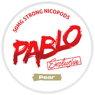PABLO Exclusive Pear Strong – limenka nikotinskih jastučića