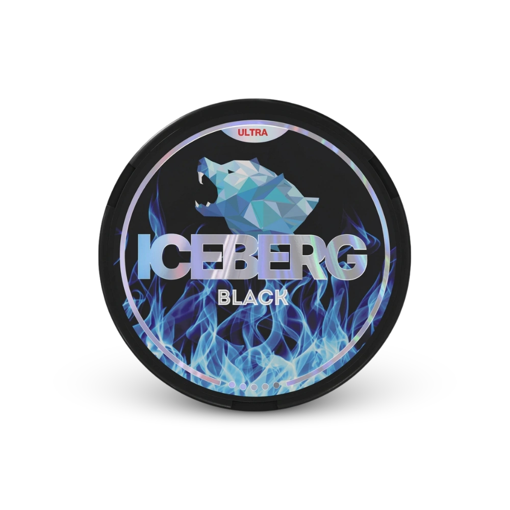 Iceberg Black – limenka nikotinskih jastučića