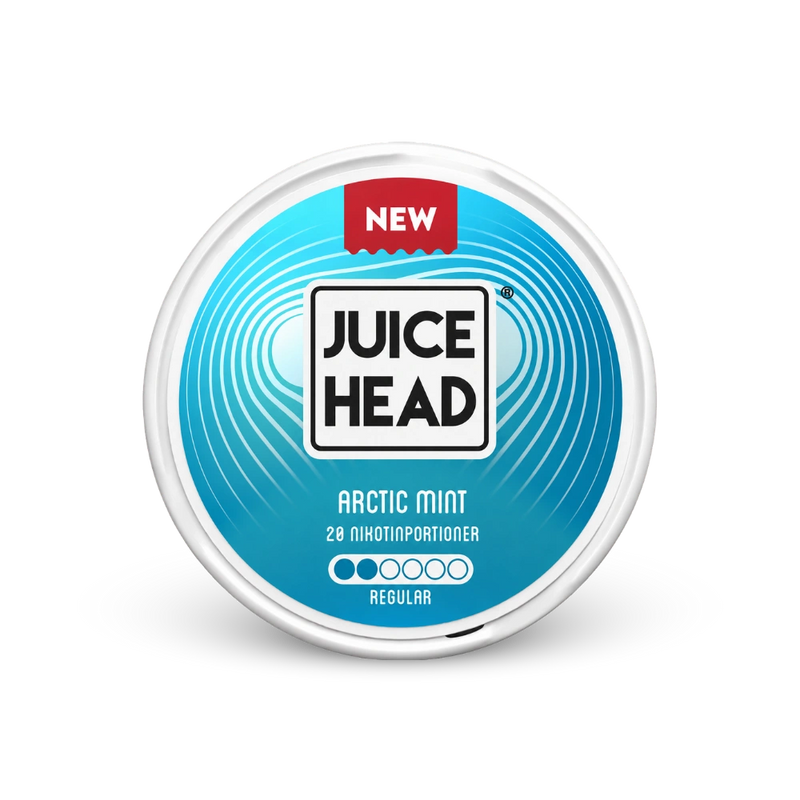 Juice Head Arctic Mint Regular – limenka nikotinskih vrećica