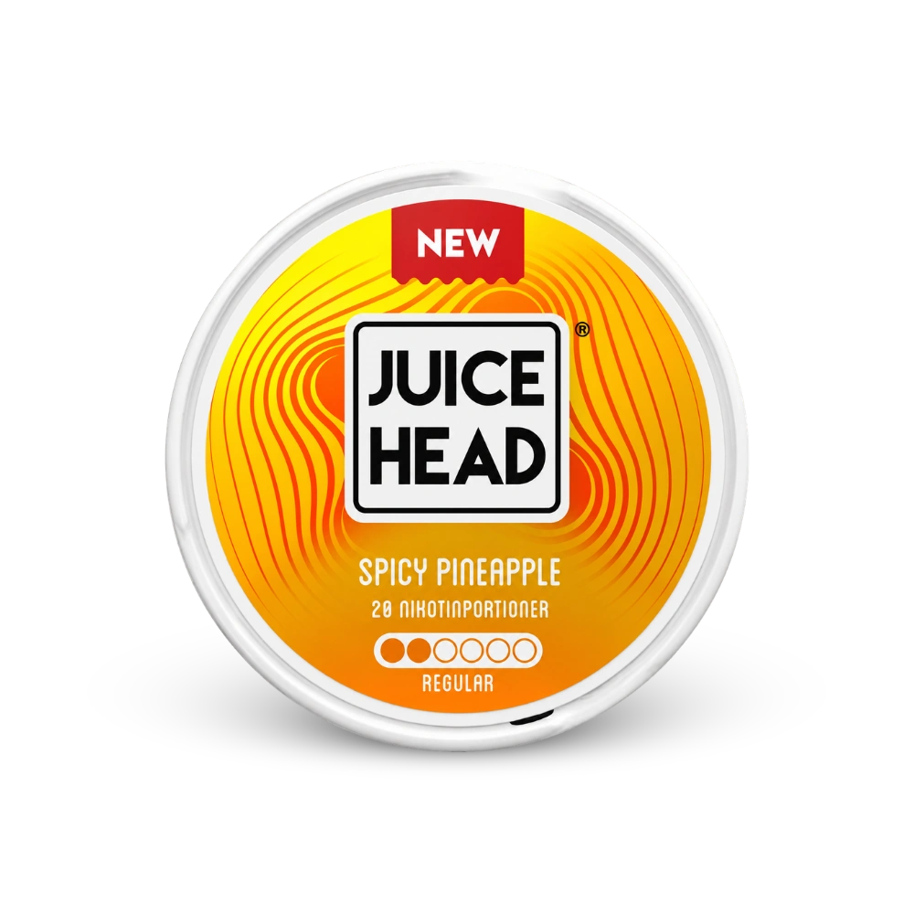 Juice Head Spicy Pineapple Regular – limenka nikotinskih vrećica
