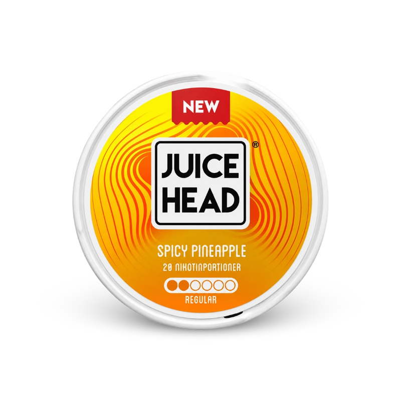 Juice Head Spicy Pineapple Regular – limenka nikotinskih vrećica
