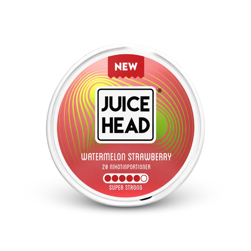 Juice Head Watermelon Strawberry Super Strong – limenka nikotinskih jastučića