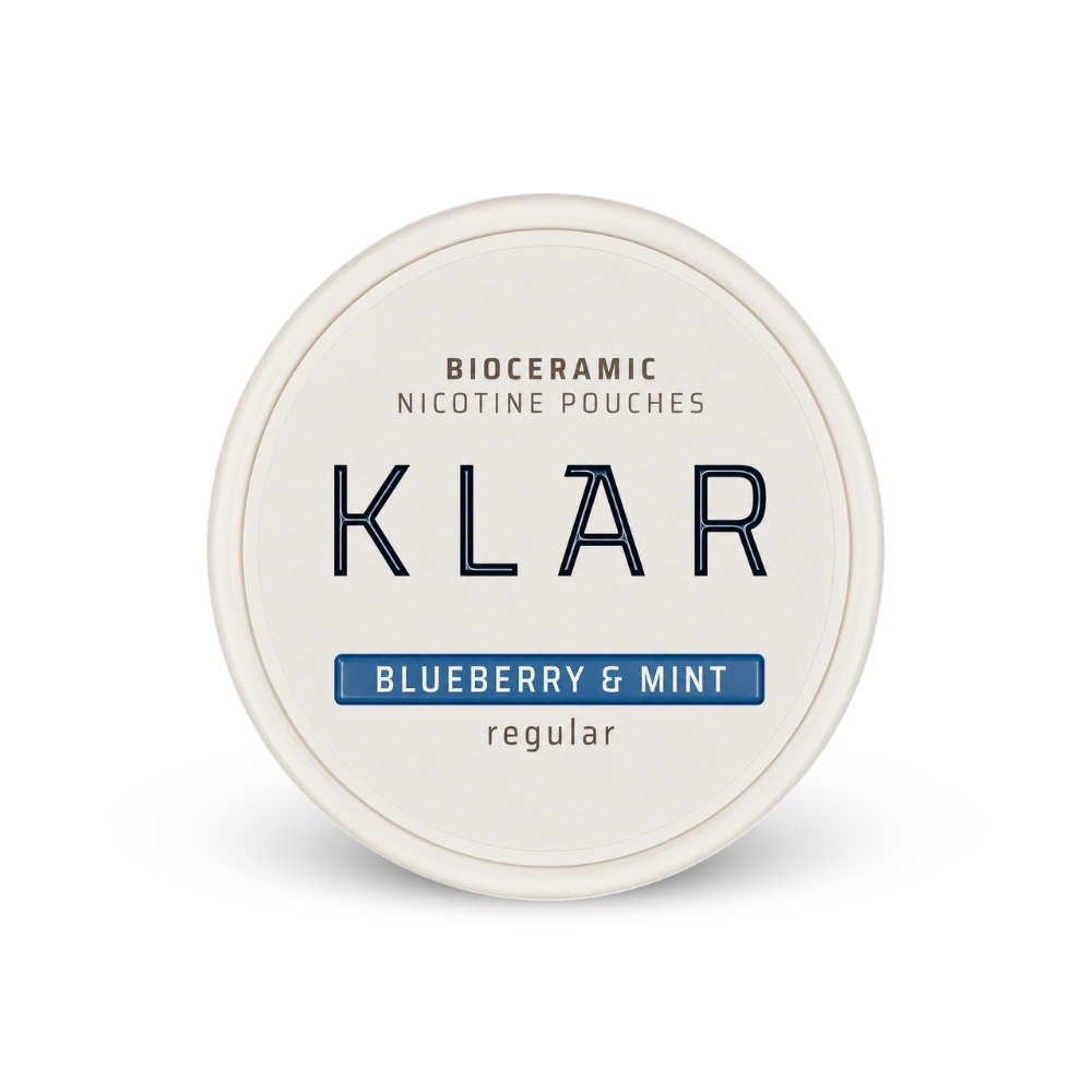 KLAR Blueberry Mint Regular Mini – limenka nikotinskih vrećica