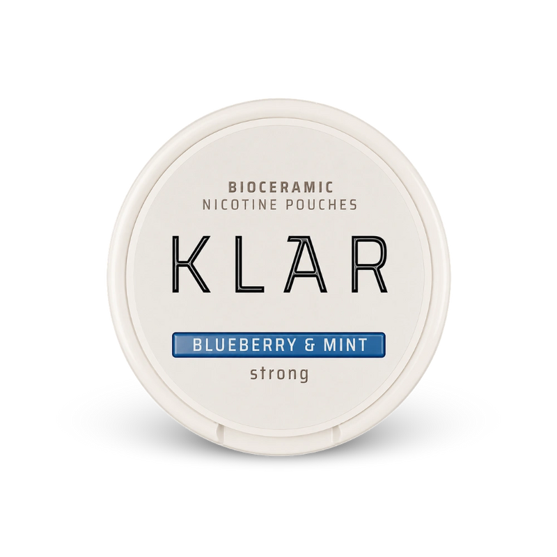 KLAR Blueberry Mint Strong Mini – limenka nikotinskih jastučića