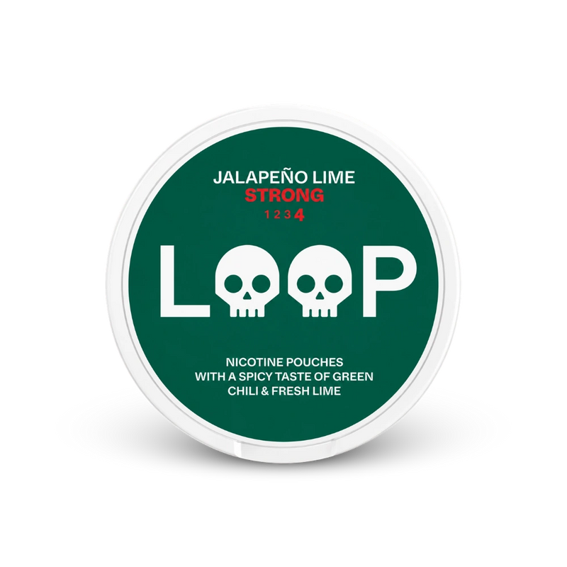 LOOP Jalapeno Lime Strong – limenka nikotinskih jastučića