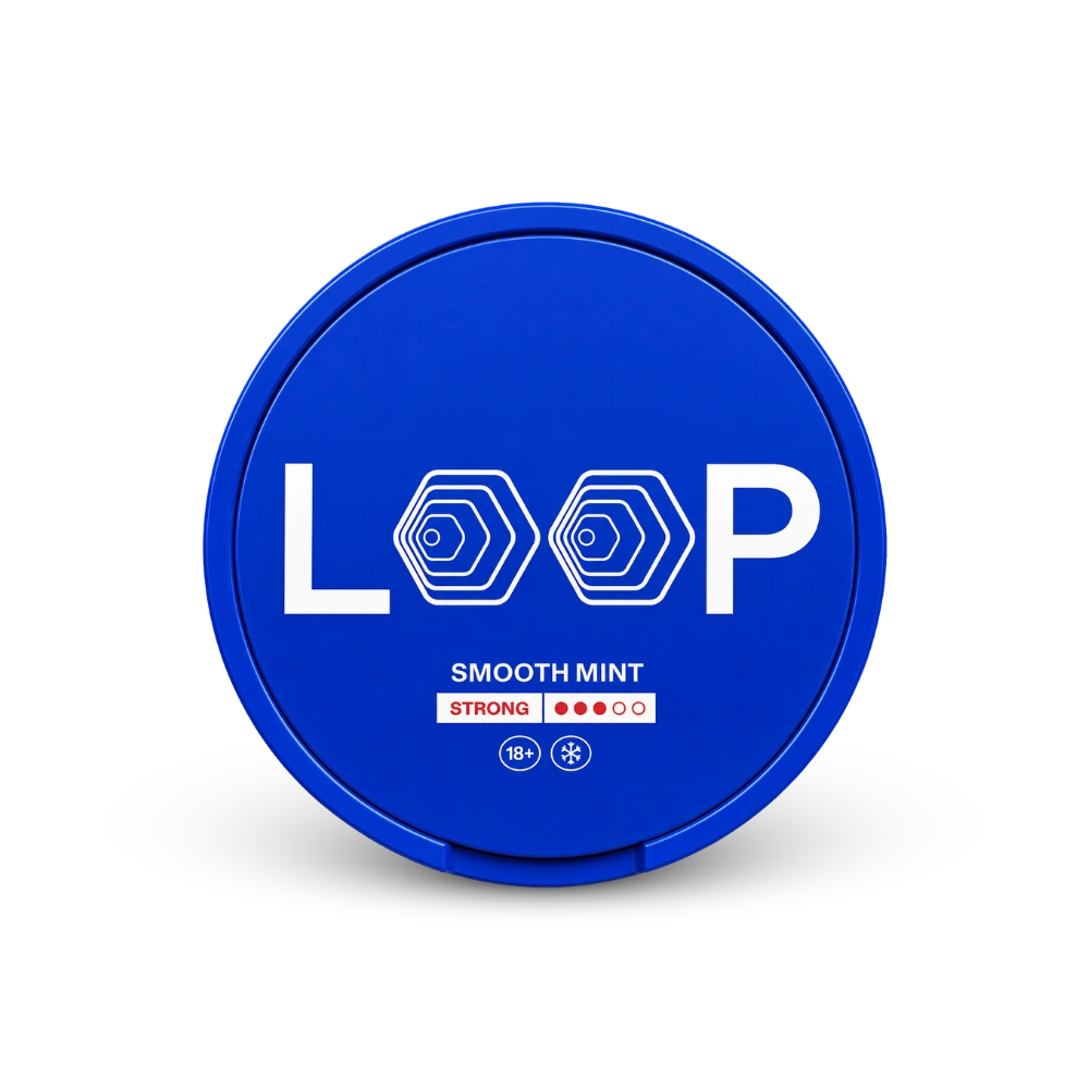 LOOP Smooth Mint Strong – limenka nikotinskih jastučića