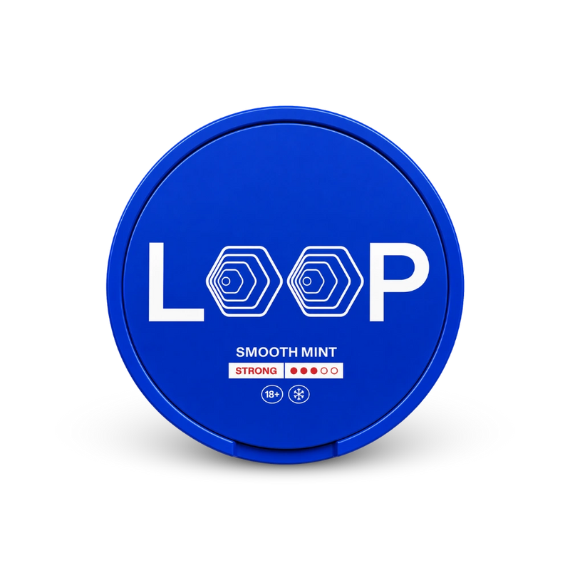 LOOP Smooth Mint Strong – limenka nikotinskih jastučića