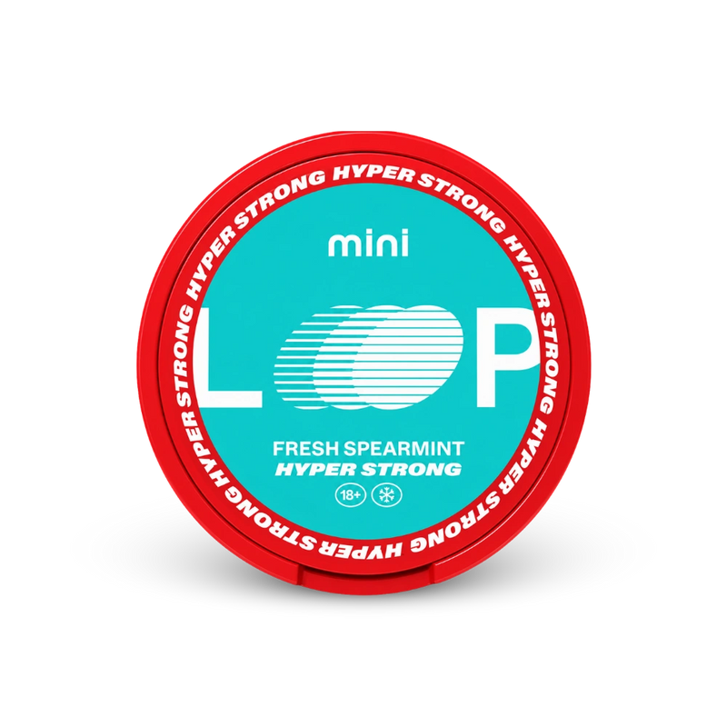 Loop Fresh Spearmint Mini Hyper – limenka nikotinskih vrećica