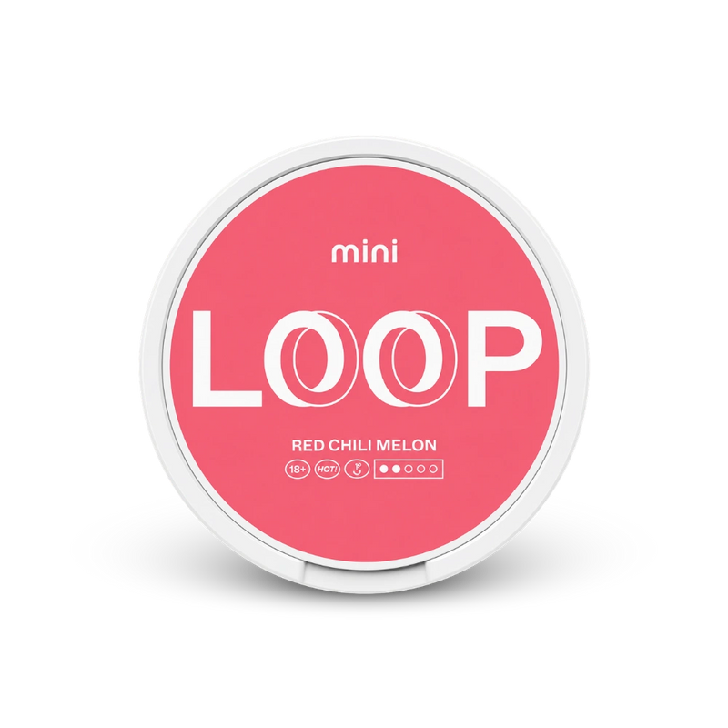 Loop Red Chili Mini – kutija nikotinskih jastučića