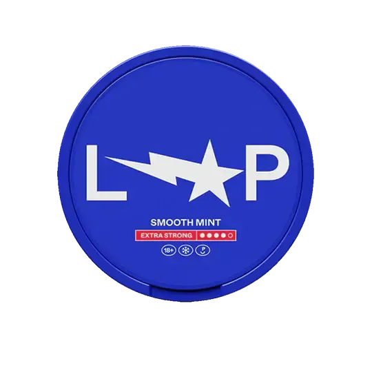Loop Smooth Mint Extra Strong Nicotine Pouches 11mg, plava kutija sa okusom metvice