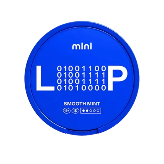 Loop Smooth Mint Mini Nikotinski Jastučići Doza, plava ambalaža, Srednja Snaga, Ukus od Metvice