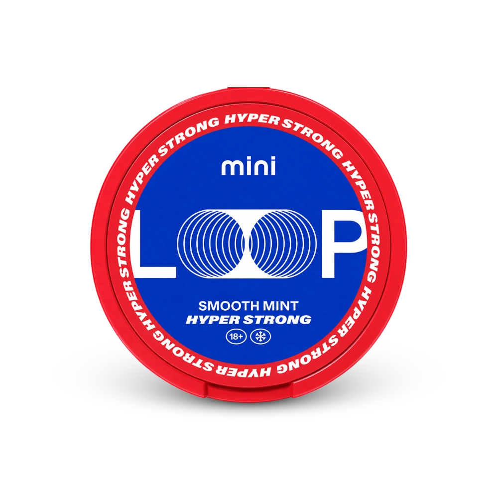 Loop Smooth Mint Mini Hyper – limenka nikotinskih vrećica