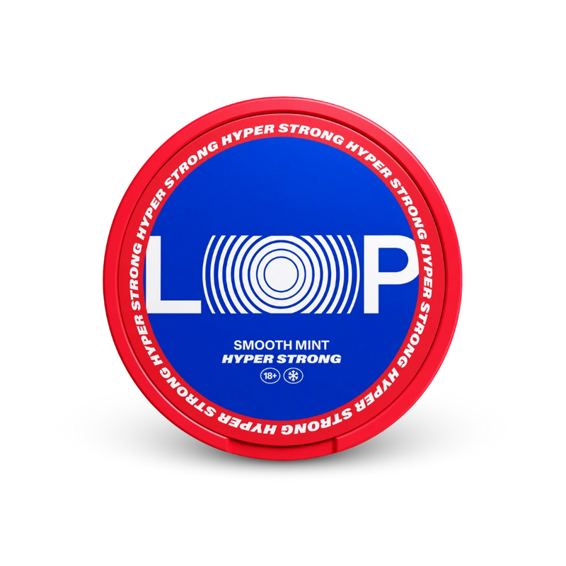 Loop Smooth Mint Hyper Strong – kutija nikotinskih jastučića