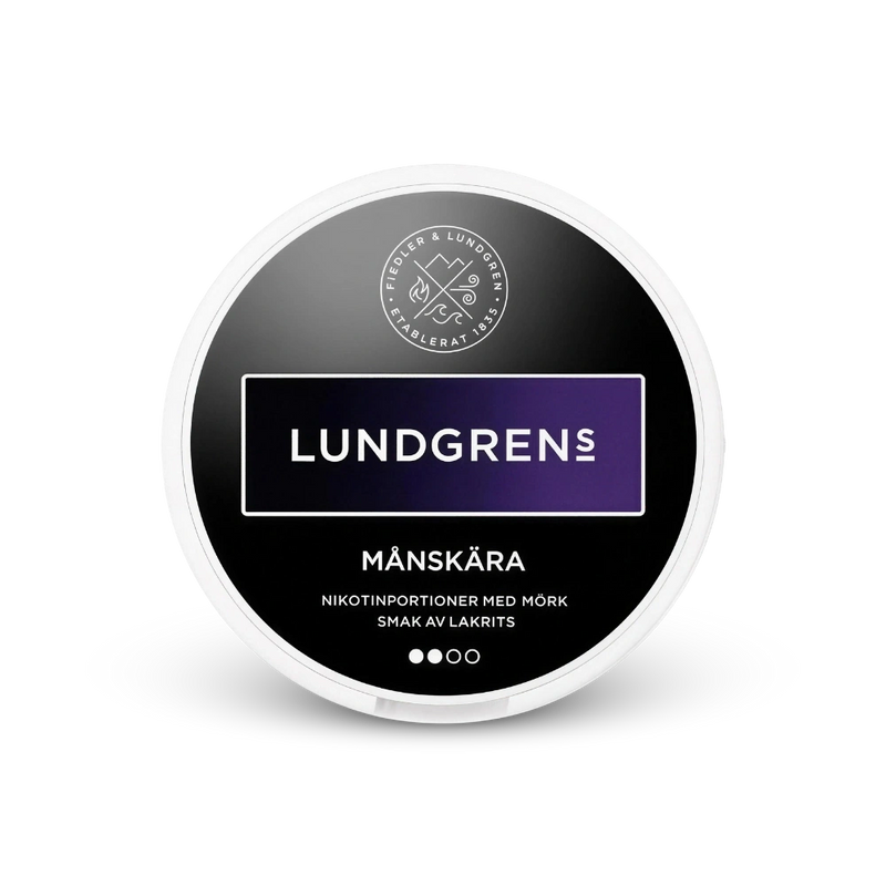 Lundgrens Månskära – limenka nikotinskih vrećica